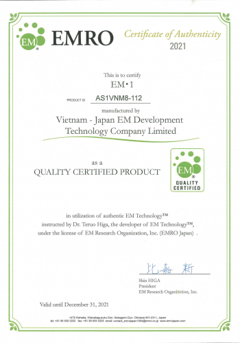 5. Quality Certified (Vietnam VJEMTech)